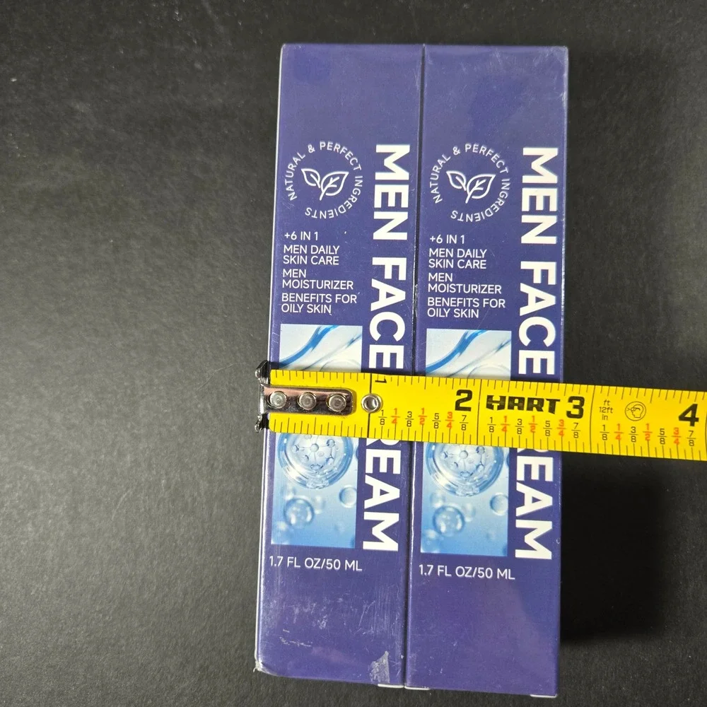 Haimailife Men Face Cream 6-in-1 Moisturizer‎ Oily Skin Hydrating 2-Pack 1.7oz